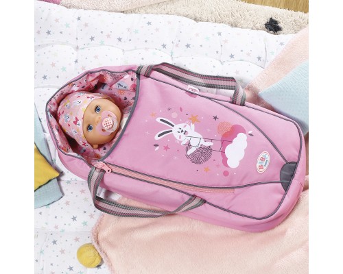 Аксесуар до ляльки Zapf Люлька-переноска для ляльки Baby Born 2 в 1 - Солодкі сни (832448)