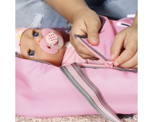 Аксесуар до ляльки Zapf Люлька-переноска для ляльки Baby Born 2 в 1 - Солодкі сни (832448)