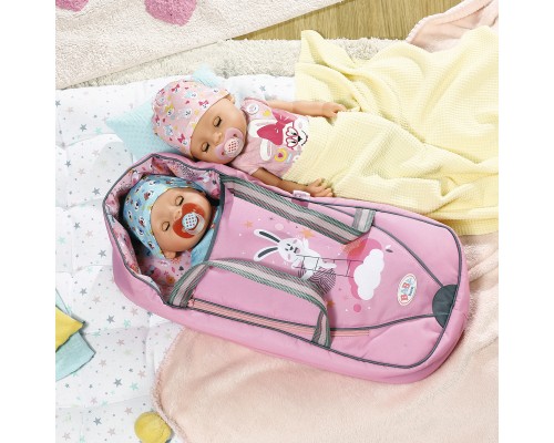 Аксесуар до ляльки Zapf Люлька-переноска для ляльки Baby Born 2 в 1 - Солодкі сни (832448)
