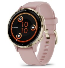 Смарт-годинник Garmin Venu 3S, Dust Rose + Soft Gold, GPS (010-02785-03)