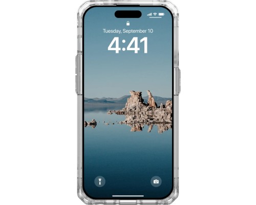 Чохол до мобільного телефона UAG Apple Iphone 15 Pro Max Plyo Magsafe Ice/Silver (114305114333)