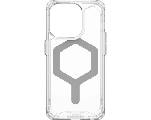 Чохол до мобільного телефона UAG Apple Iphone 15 Pro Max Plyo Magsafe Ice/Silver (114305114333)