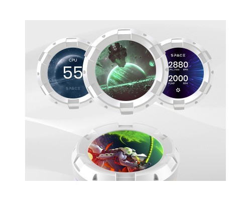 Система рідинного охолодження ID-Cooling SL240 WHITE Система рідинного охолодження ID-Cooling SL240 WHITE