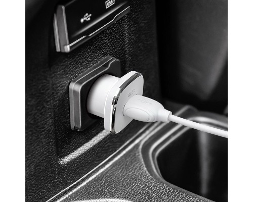 Зарядний пристрій BOROFONE BZ12A single port USB-A White (BZ12AW)