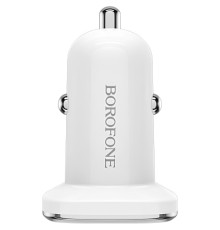Зарядний пристрій BOROFONE BZ12A single port USB-A White (BZ12AW)