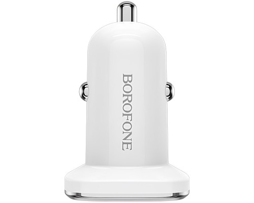 Зарядний пристрій BOROFONE BZ12A single port USB-A White (BZ12AW)