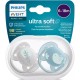 Пустушка Philips AVENT Ultra Soft ультрам'яка, 6-18 міс. 2 шт (SCF091/15)