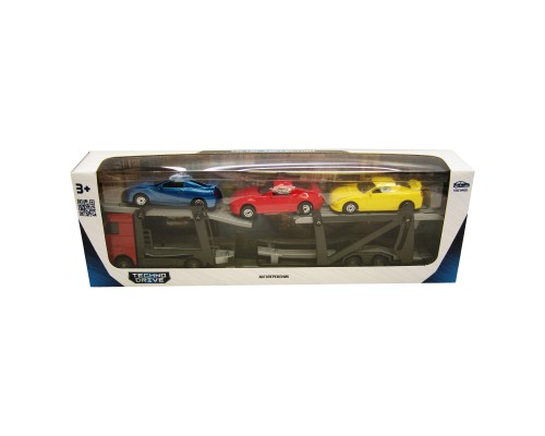 Спецтехніка TechnoDrive Автоперевізник 1:60 26 см (541756.270)