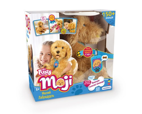 Інтерактивна іграшка My Fuzzy Friends Лабрадудель Moji (укр. - анг.) (18207-UKR-ENG)