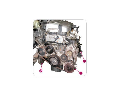 Ключ KING TONY шківа ГРМ 365 мм (9AL11)