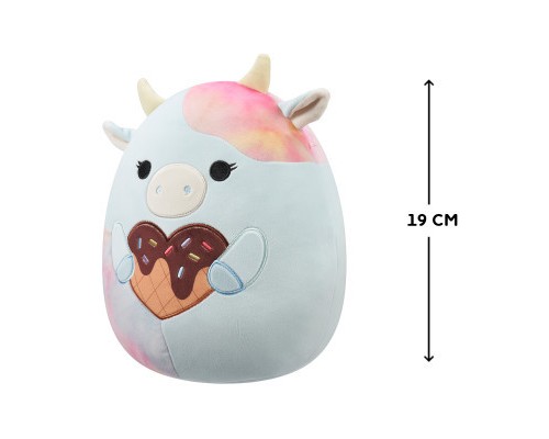 М'яка іграшка Squishmallows Корівка Каєдія 19 см (SQVA00861) М'яка іграшка Squishmallows Корівка Каєдія 19 см (SQVA00861)