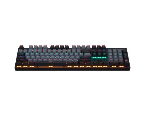 Клавіатура Razer BlackWidow V4 Yellow Switch USB RU Black (RZ03-04692500-R3R1)