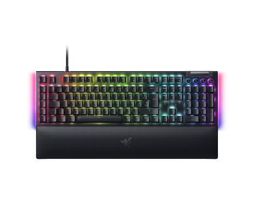 Клавіатура Razer BlackWidow V4 Yellow Switch USB RU Black (RZ03-04692500-R3R1)