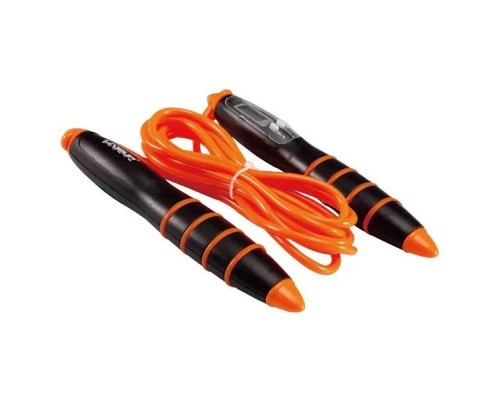 Скакалка LiveUp Digital Jump Rope LS3128 з електронним лічильником помаранчева 275 см (2016052800145)