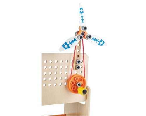 Конструктор Hape Junior Inventor Науковий верстак настільний 58 деталей (E3028)