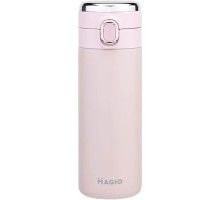 Термос Magio 400 мл з датчиком температури Рожевий (MG-1047P)