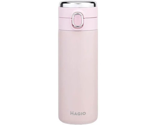 Термос Magio 400 мл з датчиком температури Рожевий (MG-1047P)