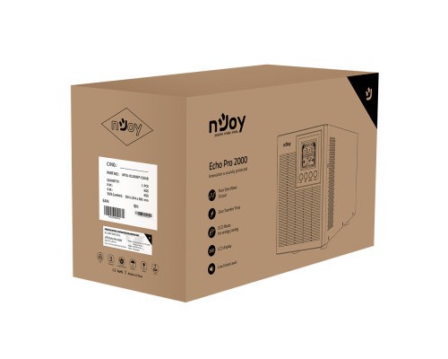 Пристрій безперебійного живлення nJoy Echo Pro 2000VA (UPOL-OL200EP-CG01B)