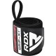 Бинт для спорту RDX для зап'ястя W3 Gym Wrist Wraps Full Black (WAH-W3FB)