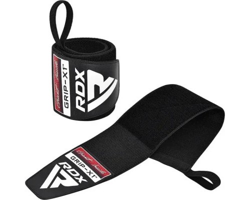 Бинт для спорту RDX для зап'ястя W3 Gym Wrist Wraps Full Black (WAH-W3FB)