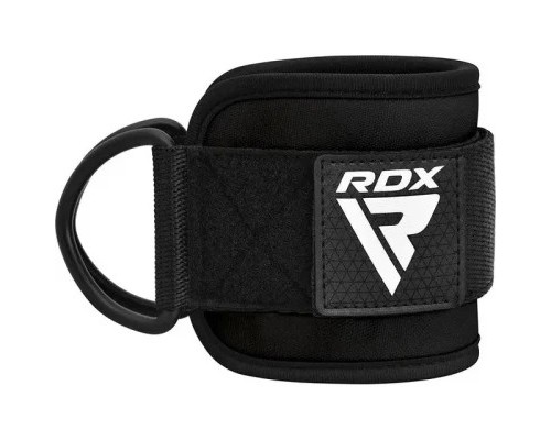 Манжета для тяги RDX A4 Gym Ankle Pro Black Pair (WAN-A4B-P)