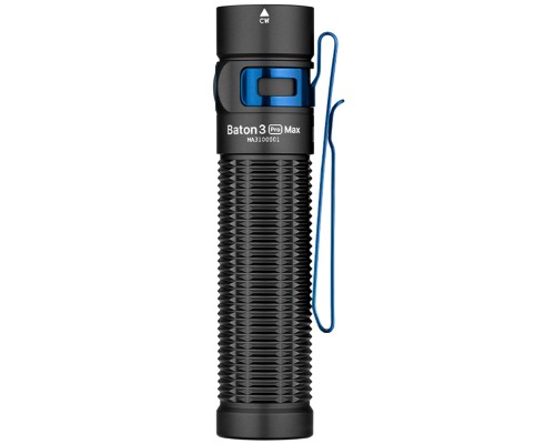 Ліхтар Olight Baton 3 Pro Max Black (Baton 3 Pro Max CW)