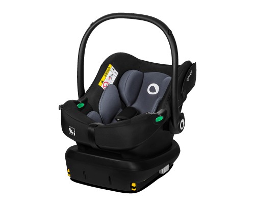 Автокрісло Lionelo Astrid I-Size Set Black Grey (LO-ASTRID I-SIZE SET BLACK GREY)