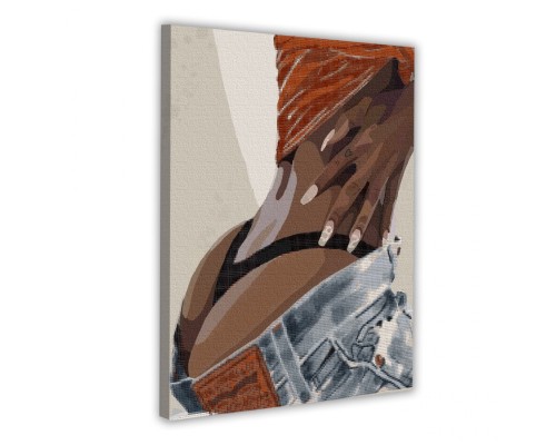 Картина по номерам Santi З алмазною мозаїкою Грація 40 х 50 см (954949)