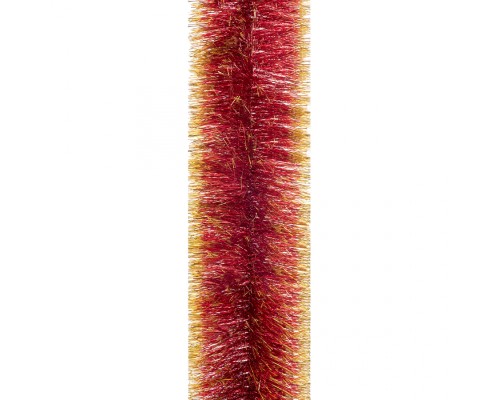 Мішура YES! Fun Червона з золотими кінчиками Діаметр 10 см 3 м (901450)