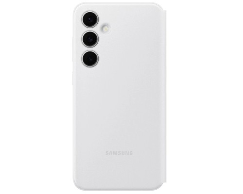 Чохол до мобільного телефона Samsung Smart View Wallet Case Samsung Galaxy S24 FE White (EF-ZS721CWEGWW)
