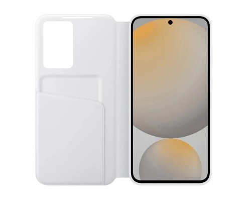 Чохол до мобільного телефона Samsung Smart View Wallet Case Samsung Galaxy S24 FE White (EF-ZS721CWEGWW)