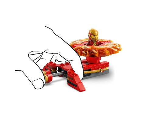 Конструктор LEGO Ninjago Дракон Кая Спін-джитсу (71823)