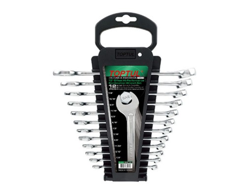 Ключ Toptul дюймовий комбінований 12 шт. 1/4
