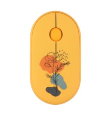 Мишка 2E MF300 FLORAPOPPY Silent Silent Wireless/Bluetooth Yellow (2E-MF300WFLORAYW)