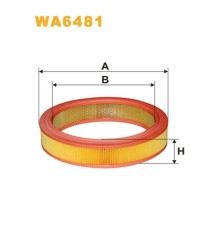 Повітряний фільтр для автомобіля Wixfiltron WA6481