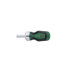 Викрутка Bosch з тріскачкою, 6 насадок, руків''я TPR , 111мм, сталь CrV (1.600.A03.2UZ)