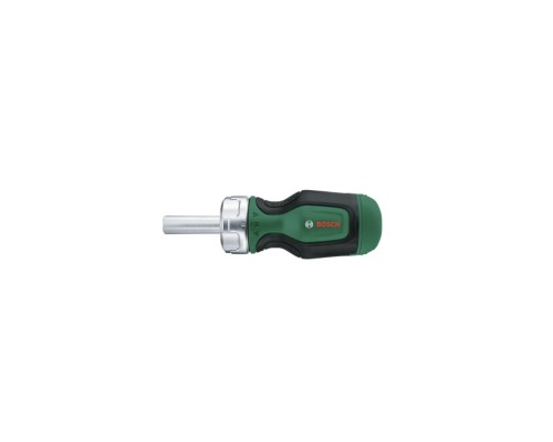 Викрутка Bosch з тріскачкою, 6 насадок, руків''я TPR , 111мм, сталь CrV (1.600.A03.2UZ)