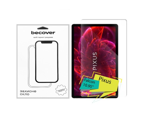 Скло захисне BeCover Pixus Falcon 10.95