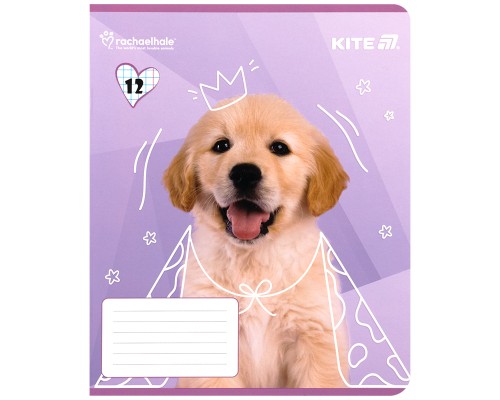Зошит Kite Rachael Hale, 12 аркушів, клітинка (R25-232)