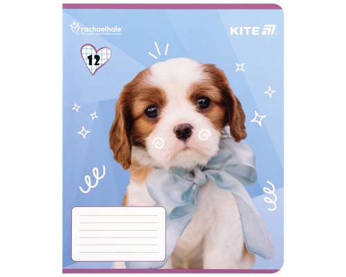 Зошит Kite Rachael Hale, 12 аркушів, клітинка (R25-232)