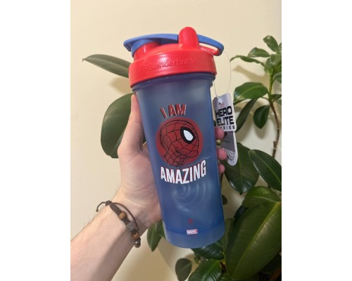 Шейкер спортивний BlenderBottle Classic Loop PRO 28oz/820ml Marvel Spider Man (Loop_PRO_28oz_Spider Man)