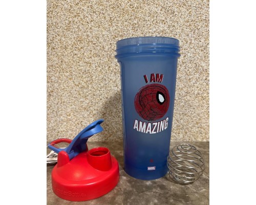 Шейкер спортивний BlenderBottle Classic Loop PRO 28oz/820ml Marvel Spider Man (Loop_PRO_28oz_Spider Man)
