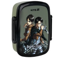 Ланч-бокс дитячий Kite Attack on Titan з наповненням, 750 мл (AT25-163)