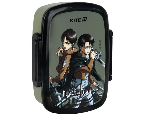 Ланч-бокс дитячий Kite Attack on Titan з наповненням, 750 мл (AT25-163)