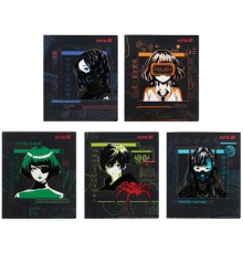 Зошит Kite Anime, 24 аркуші, клітинка (K25-238-1)