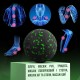 Масажний м'яч PowerPlay PP-4350 Epp Massage Ball (d8) Чорно/Зелений (PP-4350_Green_d8)