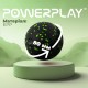 Масажний м'яч PowerPlay PP-4350 Epp Massage Ball (d8) Чорно/Зелений (PP-4350_Green_d8)