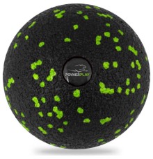 Масажний м'яч PowerPlay PP-4350 Epp Massage Ball (d8) Чорно/Зелений (PP-4350_Green_d8)