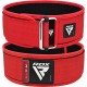 Атлетичний пояс RDX RX1 Weight Lifting Belt Red L (WBS-RX1R-L)