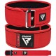 Атлетичний пояс RDX RX1 Weight Lifting Belt Red L (WBS-RX1R-L)